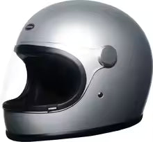 Retro style full face motorcycle helmet for men and women