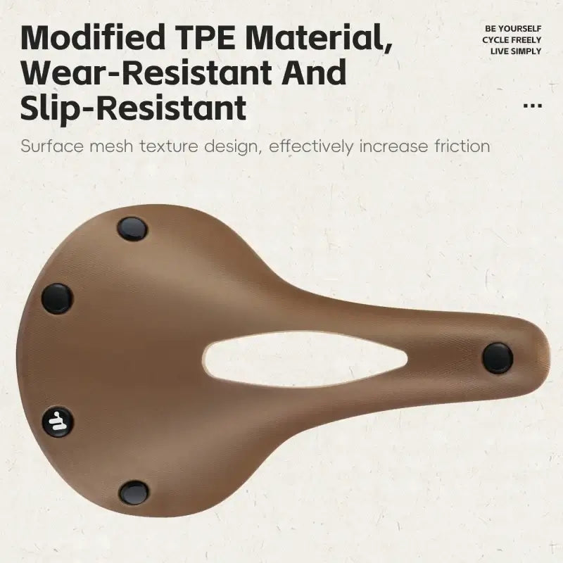 Road bike saddle soft padding