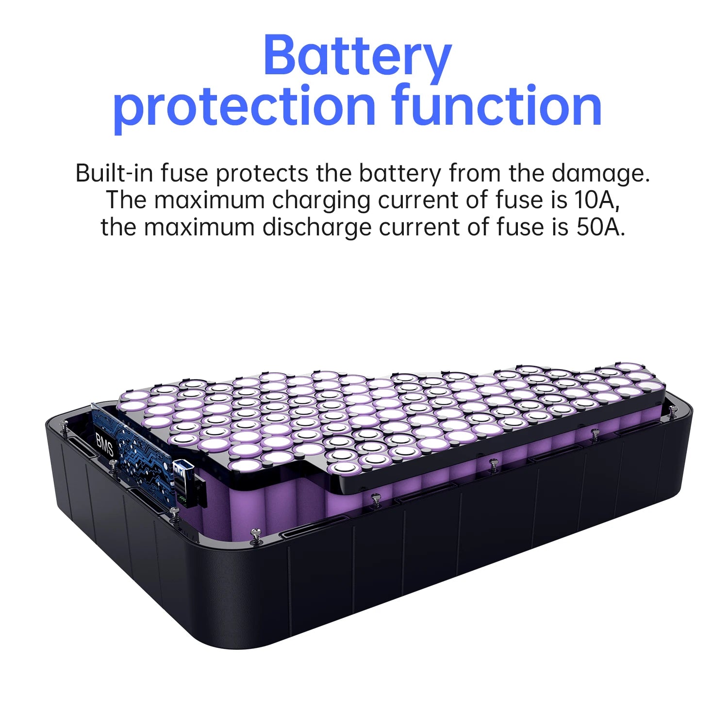 Rugged hard case lithium battery pack