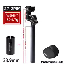 Rugged terrain bike seat post