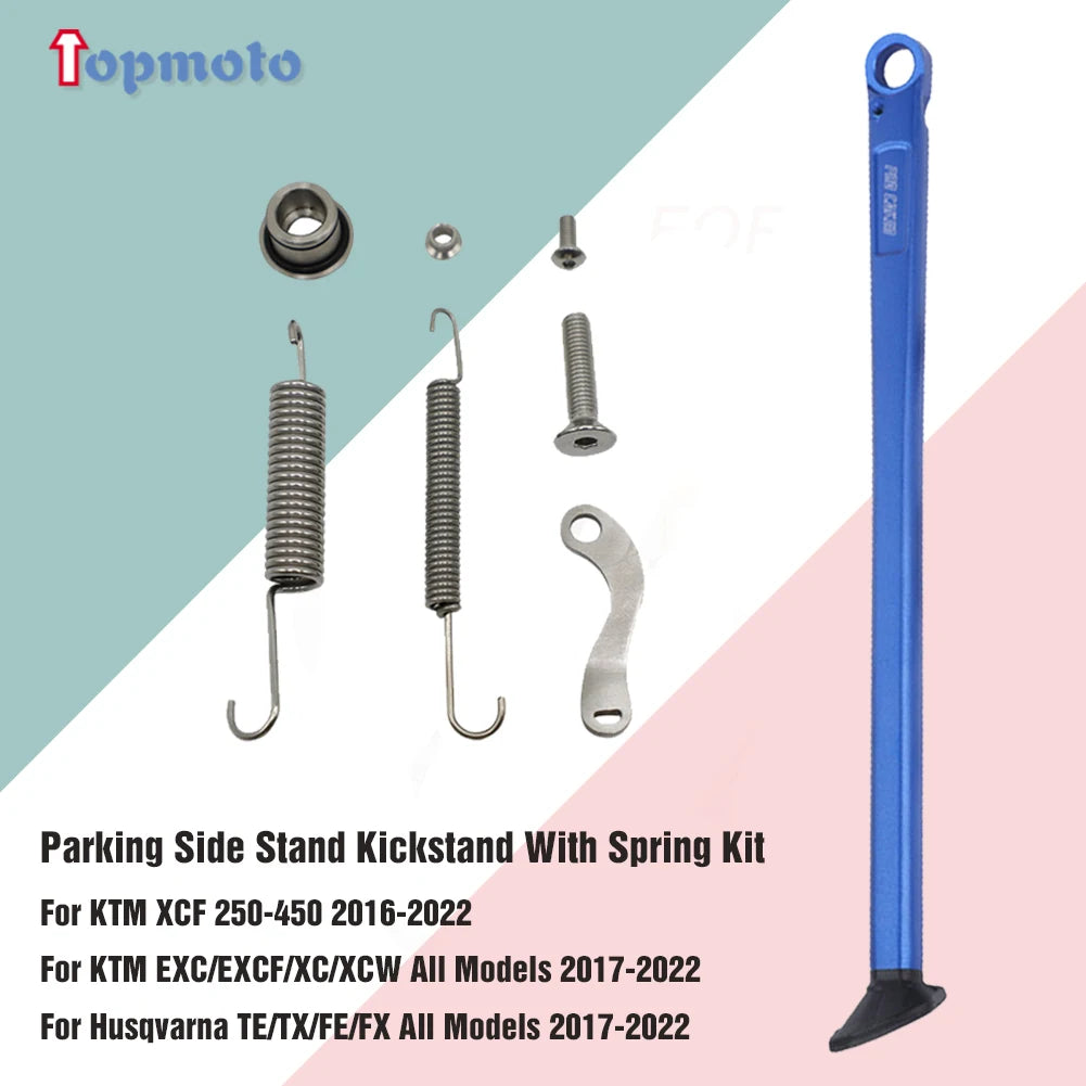 Motorcycle Parking Side Stand Kickstand For KTM 250 300 350 400 450 500 530 XC XCW XCF XCFW EXC EXC EXCF Six Days For Husqvarna
