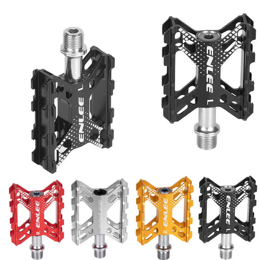 ENLEE Pedal Aluminum Alloy Pedal Mountain Road Bike Bearing Pedal Folding Bicycle General Cycling