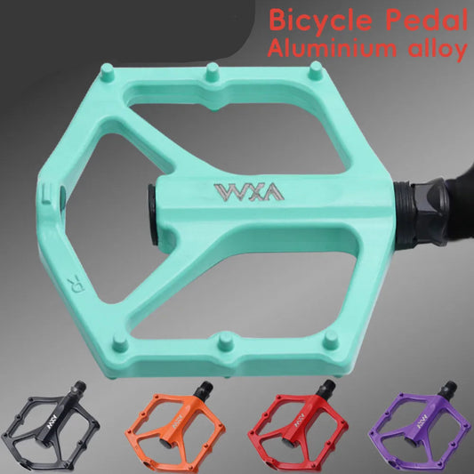 VXM Bicycle Ultralight Seal Bearings Pedals Cycling Aluminum Alloy Road MTB Bike Pedals Flat Platform Cycling Parts Accessories