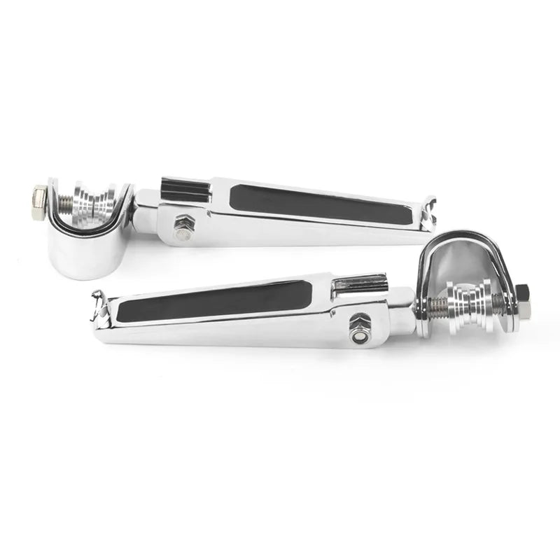 Motorcycle Modified Folding Foot Rests for Harley - Aluminum Alloy Foot Pedal Support