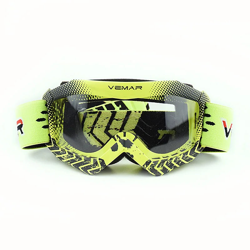 Vemar Motorcycle Glasses Kids Child Motorbike Racing Goggles MX MTB Off-Road Dirt kid Bike For motocross Helmet gafas