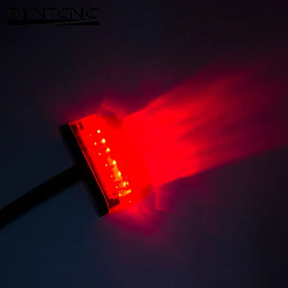 LED Tail Light Universal Mini Red Indicator Modified Motorcycle Brake Tail Light LED Plastic Light Housing Moto Accessories