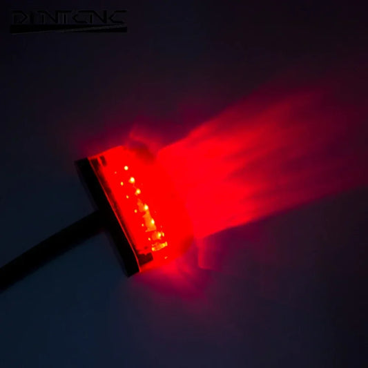 LED Tail Light Universal Mini Red Indicator Modified Motorcycle Brake Tail Light LED Plastic Light Housing Moto Accessories