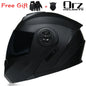 Motorcycle helmet full face racing with Double sun visor Women man flip up Double lens for all seasons 14 China