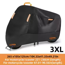 Waterproof Motorcycle Cover for All Seasons