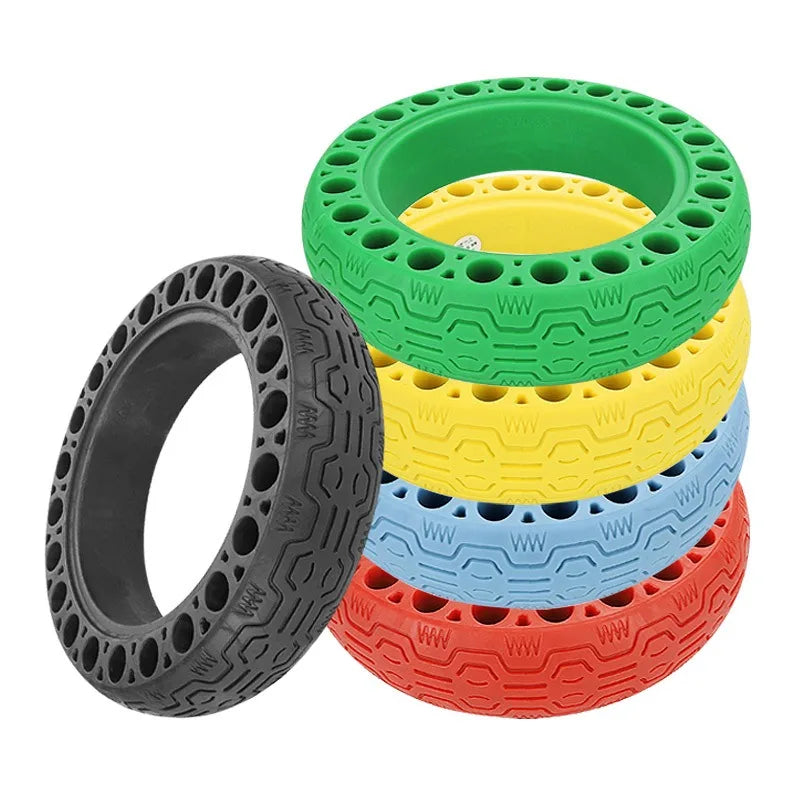 For MAX G30 Universal Electric Scooter Luminous 60/70-6.5 Solid Thickened Abrasion Resistant Explosionproof Honeycomb Tires