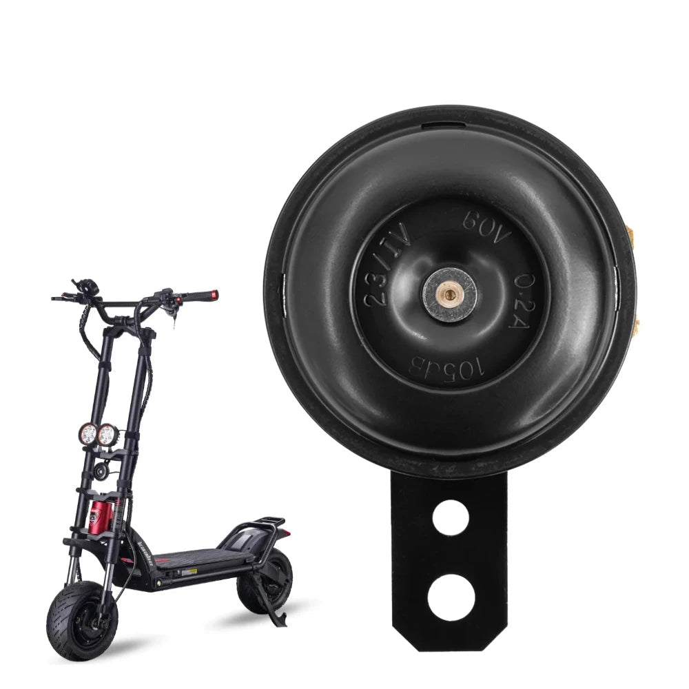 Universal Electric Scooter Horn Speakers Electric Horn 48V/60V 0.2A 105db Waterproof Horn for Kaabo Wolf Warrior King