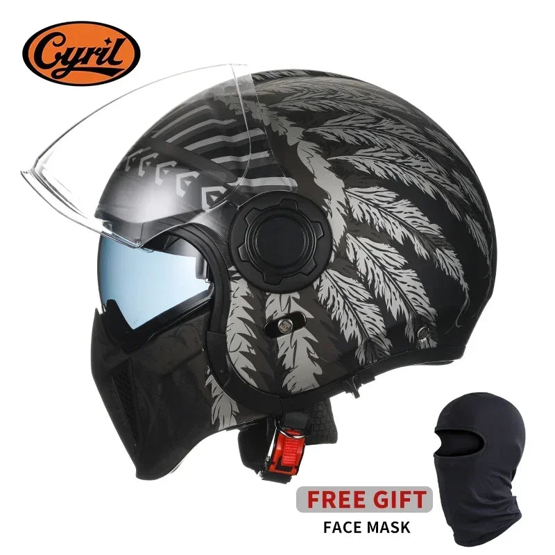 Modular Motorcycle Helmet Full Face Open Face Retro Helmets DOT ECE APPROVED