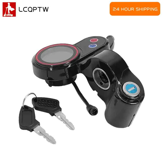 6 Pin LCD Display For Hitway H5 Electric Scooter Kickscooter Display With Locking Instrument Accessories Dashboard Part