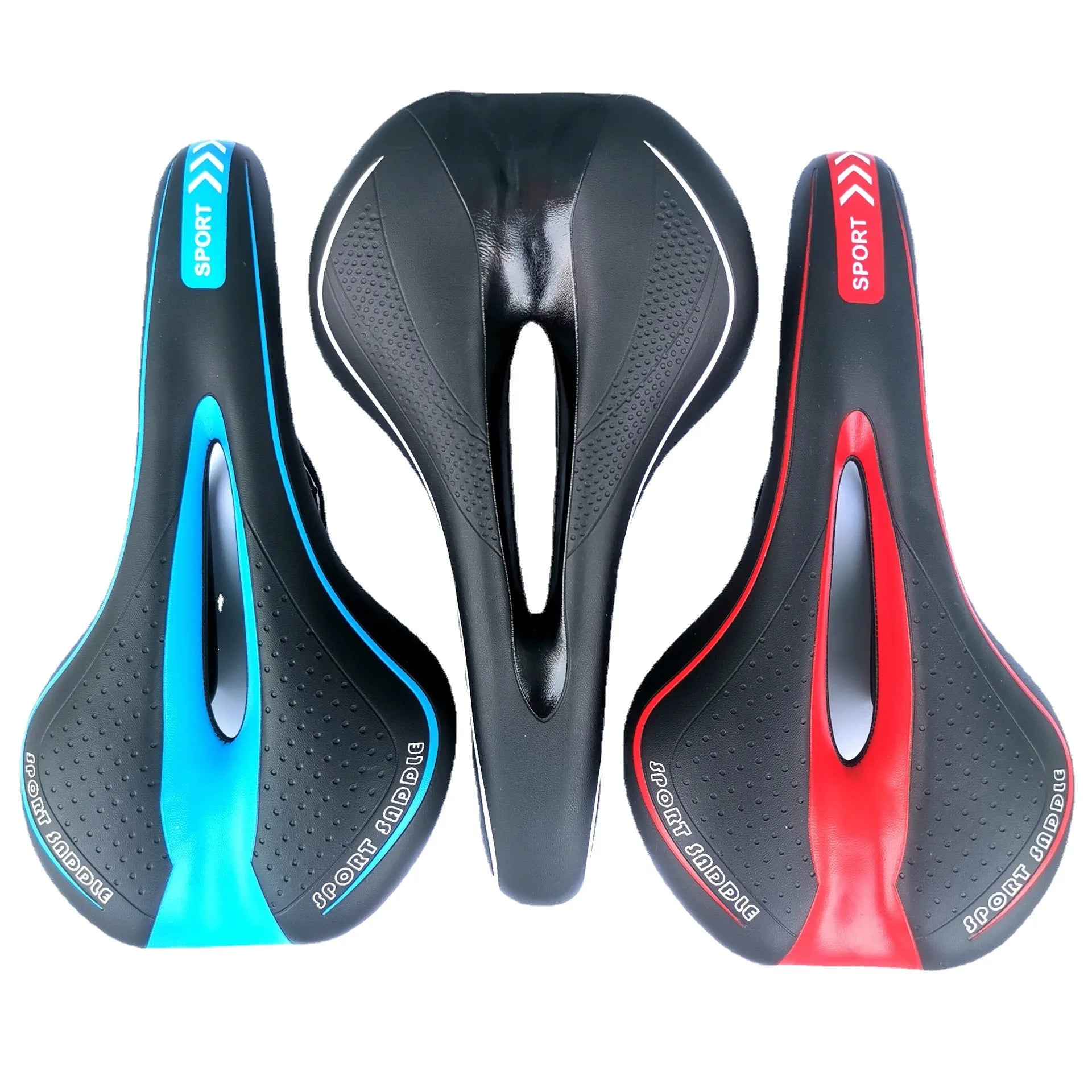 Bicycle Saddle MTB Mountain Road Bike Seat Comfortable Soft Cycling Cushion Exercise Bike Saddle for Men and Women