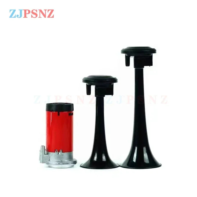 DC12/24V Dual Tone Air Horn Sets Trumpet With Compressor Speaker Powerful Durable 135dB Super Loud For Motorcycle Car Boat Truck