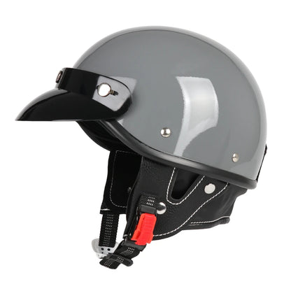 Japanese retro motorcycle half helmet cruise motorcycle helmet safety helmet