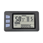 AA90 P3H LCD Display Meter Dashboard 24V 36V 48V 60V Electric Bike Meter Display Panel for Electric Scooter(5PIN)
