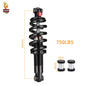 DNM DV22AR Spring Bike Shock Absorber Hydraulic with Damping Adjust 125/150/190/200MM For Mountain Bicycle Rear shock 190mmx24x24-750LBS