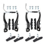 BUCKLOS Bike V Brakes Set with Levers Front Rear Bicycle Caliper Brake Lever MTB Road Cycling V-Brake Set Caliper-1Pair