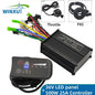 36V 48V 500W 25A Sine Wave Brushless Motor Driver Controller S810 810 LED Display Panel Set for Electric Bicycle Scooter Repair 500W 25A- 36V Kit