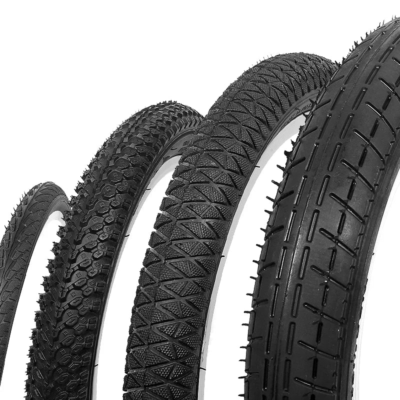 Bicycle Outer Tire 2/4/6/8/20/24/26 Inch X.75/2.25 Children's Single Speed Bicycle Inner Tube Replacement Parts