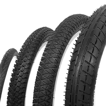 Bicycle Outer Tire 2/4/6/8/20/24/26 Inch X.75/2.25 Children's Single Speed Bicycle Inner Tube Replacement Parts