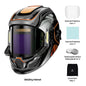 ANDELI True Color Welding Helmet Large Viewing Auto Darkening Electric Welding Mask with Side View 4 Arc Sensor for TIG MIG ARC MONER LED CHINA