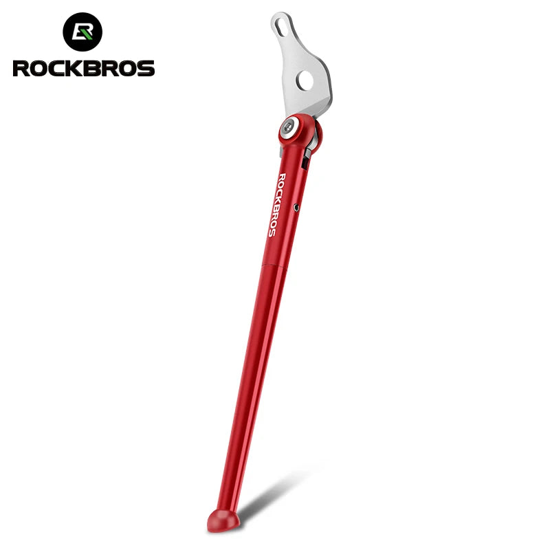 ROCKBROS Folding Bicycle Kickstand Ultralight Foot Support 16inch Folding Bike Kickstand Parking Stand Footrest Bike Accessories