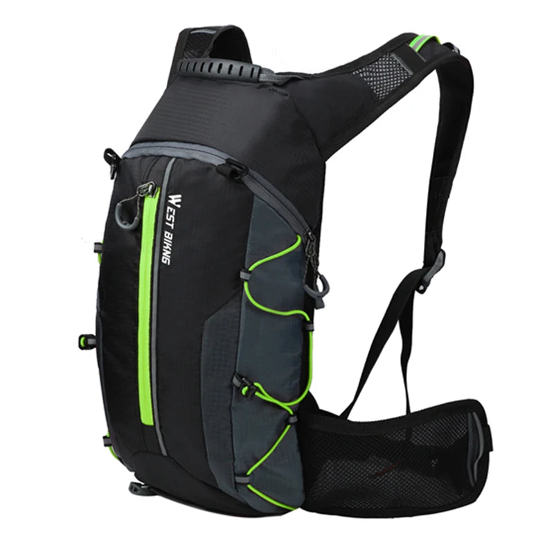 Cycling Bag Ultralight Outdoor Sports Backpack Bike Bicycle Hiking Mountaineering Travel Backpack Luggage Bags green