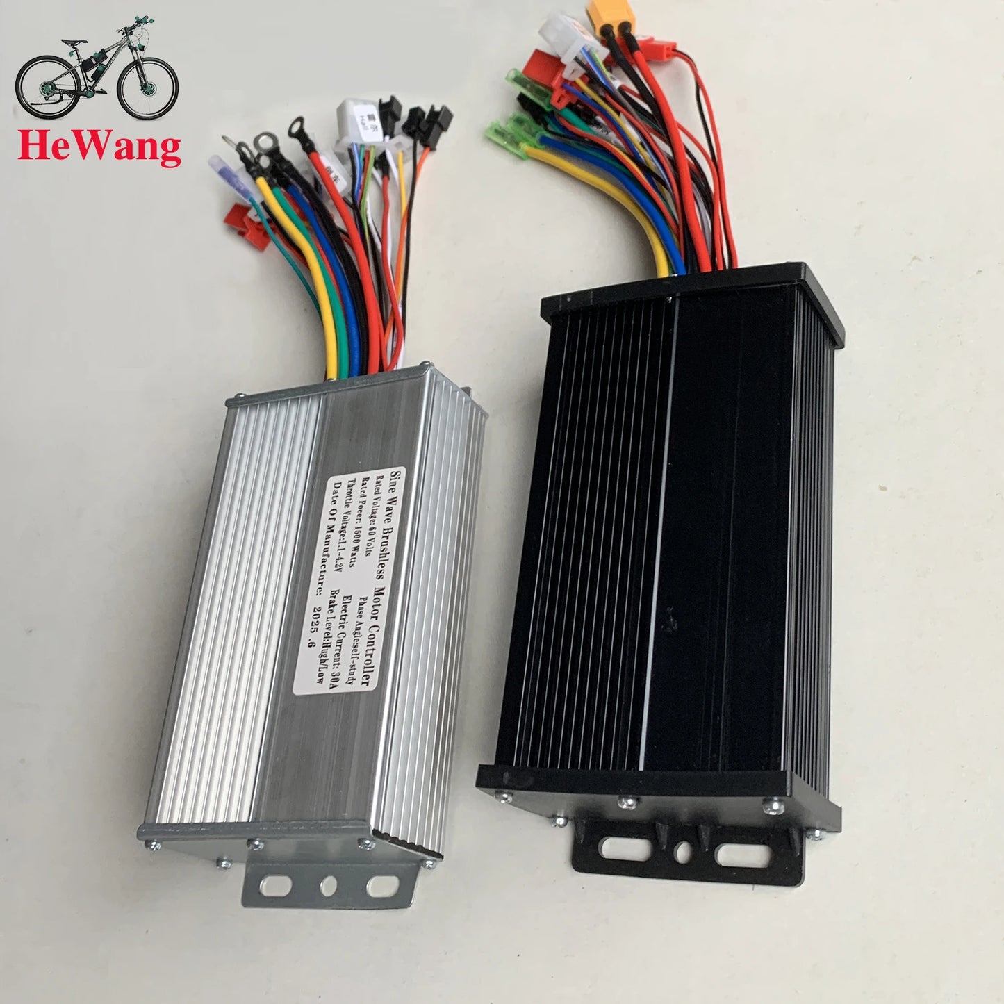 36V 48V 52V 64V Sine wave brushless motor controller 30A 1000W controller for 6Pin SM connector No. 2 protocol instruments ebike
