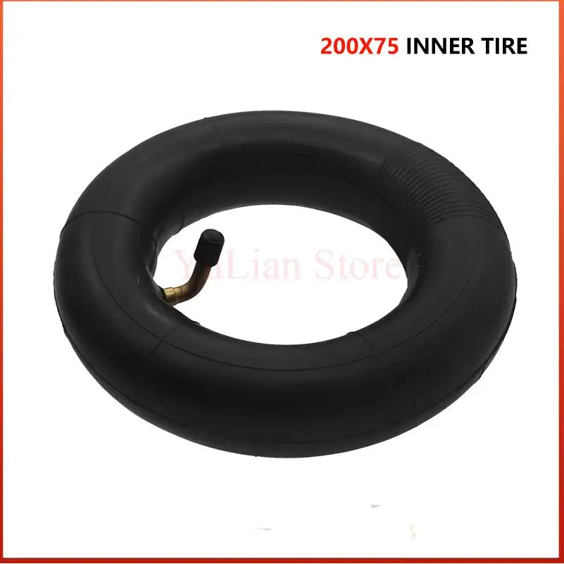 High Quality Electric Scooter Tire 200x75 Inner Tube Outer Tyre 8 Inch 200*75 Inflation Tyre inner tire China