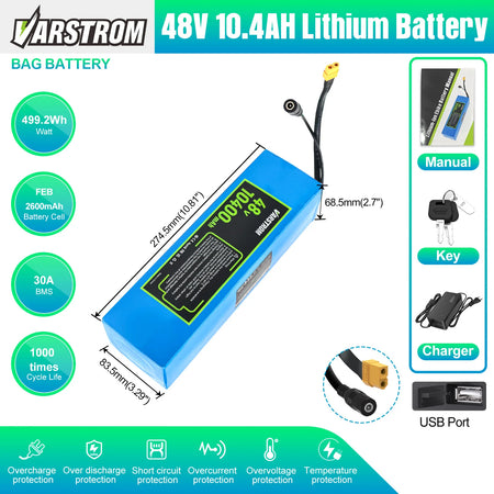 48V10Ah Bag Battery