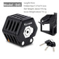 WEST BIKING Foldable Bicycle Lock Anti-theft High Security MTB Road Bike Chain Cable Padlock Durable Portable Cycling Accessory 045 Lock CHINA