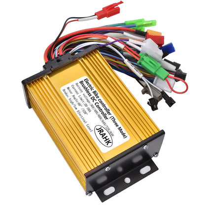 JRAHK 36V 48V 60V 64V 72V 84V E-bike Controller Scooter 400W 500W 600W DC Brushless Motor Speed Parts For Electric Bike