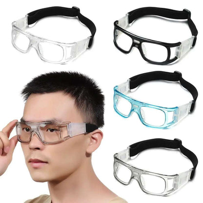 Men Windproof Football Eyeglasses Outdoor Sports Glasses Soccer Basketball Eye Protect Goggles Impact Resistance Cycling Eyewear