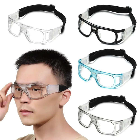 Men Windproof Football Eyeglasses Outdoor Sports Glasses Soccer Basketball Eye Protect Goggles Impact Resistance Cycling Eyewear