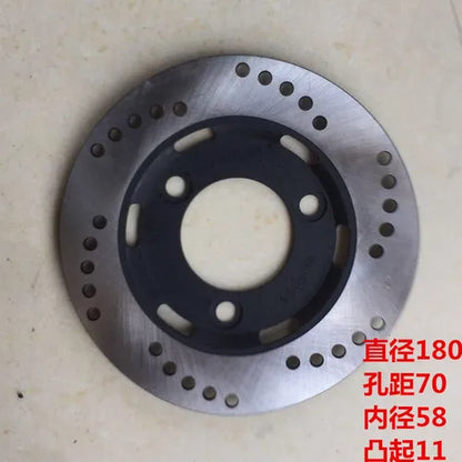 Electric Bike Moto Front Rear Brake Disc For 150CC GY6 QJ Keeway Scooter Honda Yamaha JOG BWS 125 Motorcycle ATV Moped Go Kart
