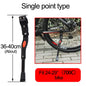 MTB Road Bicycle Kick Stand Aluminum Kickstand 24/26/27.5/29/700C Adjustable Mountain Bike Support Side Rear Parkingrack Single