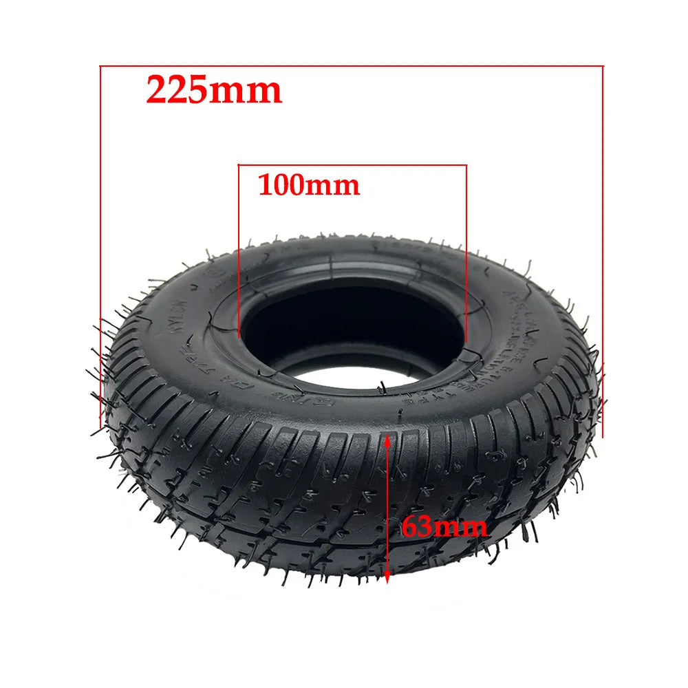 9 Inch 2.80/2.50-4 Tire Inner Tube Outer Tyre for Electric Scooter Front and Rear Pneumatic Wheel Accessories
