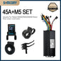 3 mode Controller Sinewave 45A 36/48/52V Ebike Controller With JN Display For 1000W-3000W Electric Bicycle Conversion Kit 45A M5 SM SET