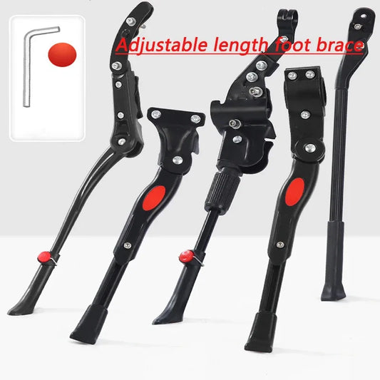 Universal Bicycle Kickstand Parking Rack Adjustable Road Bike Kickstands Support Side Kick Stand Mountain bike Foot Brace