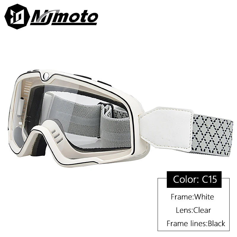 Motorcycle Dust Goggles Enduro Cross Glasses ATV Glasses Moto Motocross 100 Glasses Dirt Bike Off-road Riding Ski Ride Goggles