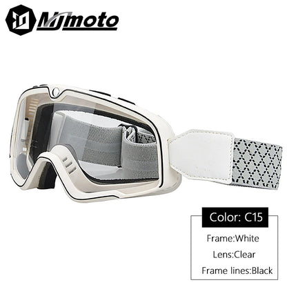 Motorcycle Dust Goggles Enduro Cross Glasses ATV Glasses Moto Motocross 100 Glasses Dirt Bike Off-road Riding Ski Ride Goggles