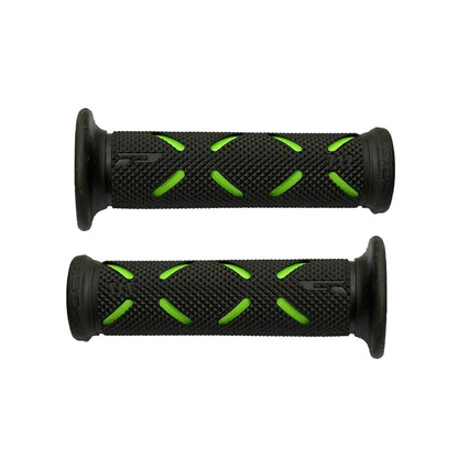 22MM Universal Motorcycle Handlebar Motorbike Grips Rubber Modification Accessories Moto Handles For Honda Suzuki Ducati Benelli Green