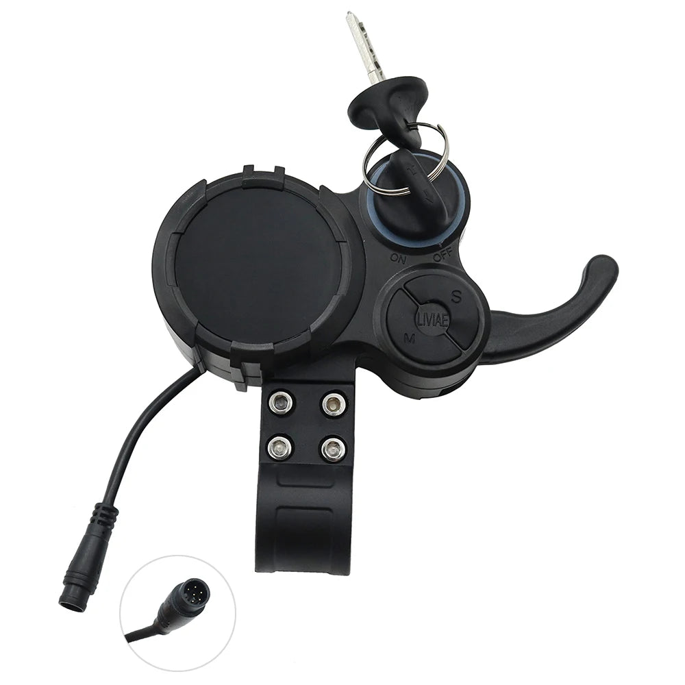 Electric Scooter Repair Part 48V60V 28A Dual Drive Controller High Quality LCD Instrument Switch Accelerator With Medicine Spoon