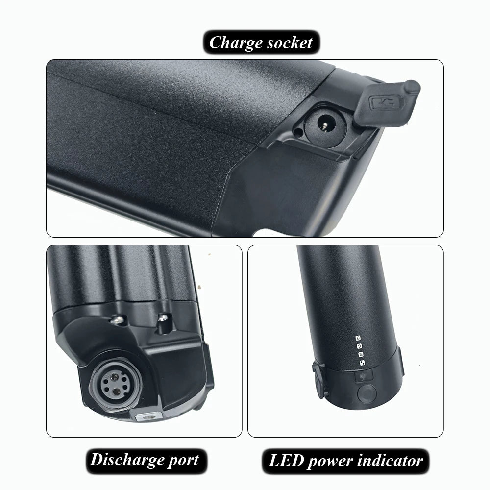 Ampere and LOVELEC FLX rechargeable ebike power pack