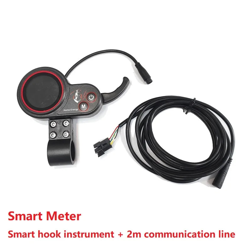 Waterproof Electric Bicycle Line Controller, Double Drive, Electric Scooter, Motorcycle LCD Display, 48V, 60V, 72V, 50A, 120A