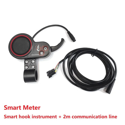 Waterproof Electric Bicycle Line Controller, Double Drive, Electric Scooter, Motorcycle LCD Display, 48V, 60V, 72V, 50A, 120A
