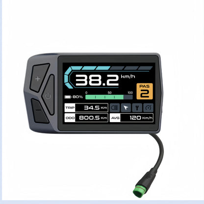 BaFang Motor Color Bluetoth Display EB02 CAN Protocol Unlock Speed Limit Set Wheel M510 M600 M820 M800 M200 M300 M620 M500 M410