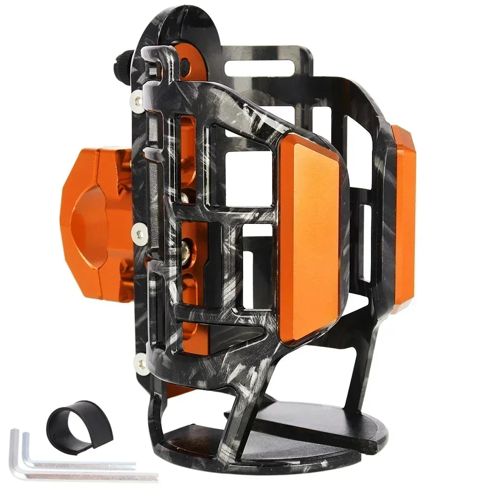 Cup Holder For Yamaha Majesty 250 400 250cc Zuma 50 Bws 125 150cc 50cc Vino50 Vino125 Neo 115 Neos Motorcycle Accessories C Style Orange
